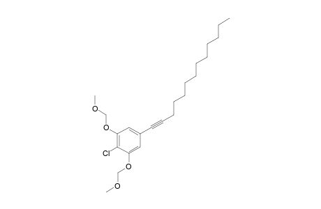 2-chloro-1,3-bis(methoxymethoxy)-5-(tridec-1-yn-1-yl)benzene
