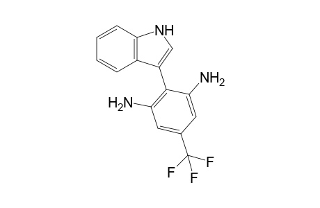 2-(1H-indol-3-yl)-5-(trifluoromethyl)benzene-1,3-diamine