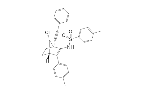 N-((1S*,4S*,7S*)-7-Chloro-1-(phenylethynyl)-3-(p-tolyl)bicyclo[2.2.1]hept-2-en-2-yl)-4-methylbenzenesulfonamide