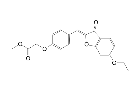 acetic acid, [4-[(Z)-(6-ethoxy-3-oxo-2(3H)-benzofuranylidene)methyl]phenoxy]-, methyl ester