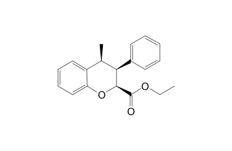 Ethyl c-4-methyl-c-3-phenyl-2H-1-benzopyran-2-carboxylate