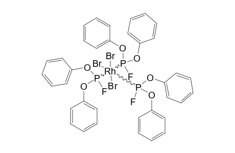 TRIS-(DIPHENOXY-FLUOROPHOSPHON)-RHODIUM-TRIBROMIDE