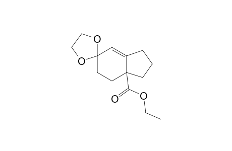 3-Ethylenedioxy-6-ethoxycarbonylbicyclo[4.3.0]non-1-ene