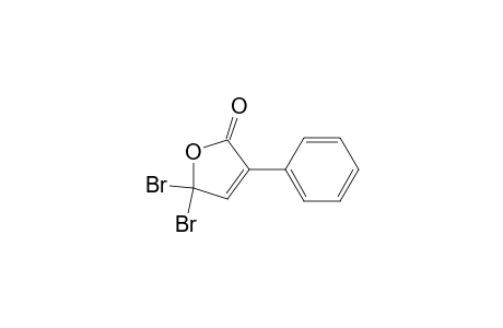 5,5-bis(bromanyl)-3-phenyl-furan-2-one