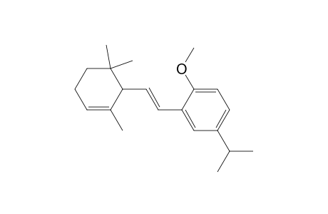 6-(2-Methoxy-5-isopropylstyryl)-1,5,5-trimethylcyclohexene