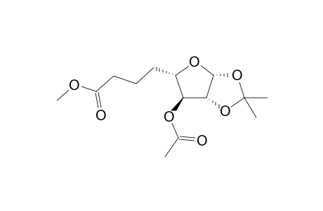 4-[(3aR,5S,6S,6aR)-6-acetoxy-2,2-dimethyl-3a,5,6,6a-tetrahydrofuro[2,3-d][1,3]dioxol-5-yl]butyric acid methyl ester