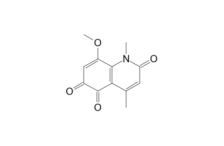 8-Methoxy-1,4-dimethyl-2,5,6(1H)-quinolinetrione