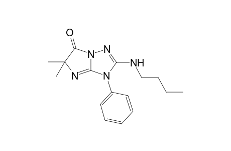 2-(butylamino)-5,5-dimethyl-3-phenyl-6-imidazo[1,2-b][1,2,4]triazolone