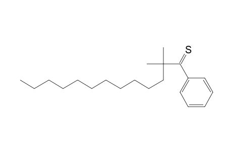 1-Tridecanethione, 2,2-dimethyl-1-phenyl-