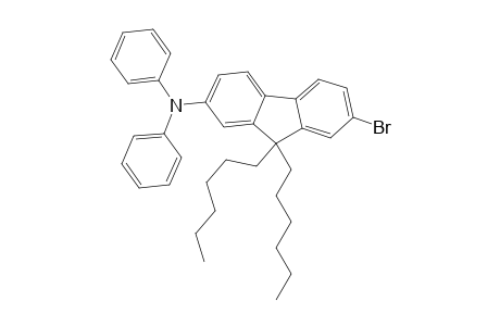 7-BROMO-9,9-DIHEXYL-N,N-DIPHENYL-9H-FLUOREN-2-AMINE