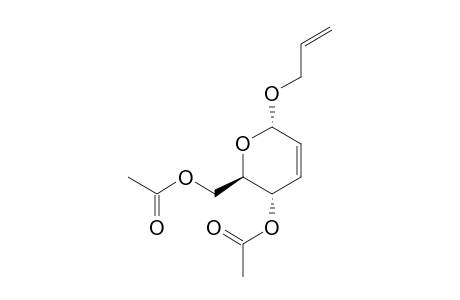 [(2R,3S,6S)-3-acetoxy-6-allyloxy-3,6-dihydro-2H-pyran-2-yl]methyl acetate