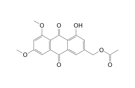 (4-hydroxy-5,7-dimethoxy-9,10-dioxo-2-anthryl)methyl acetate