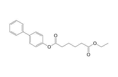 Adipic acid, 4-biphenyl ethyl ester