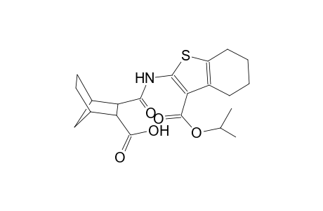 3-({[3-(isopropoxycarbonyl)-4,5,6,7-tetrahydro-1-benzothien-2-yl]amino}carbonyl)bicyclo[2.2.1]heptane-2-carboxylic acid