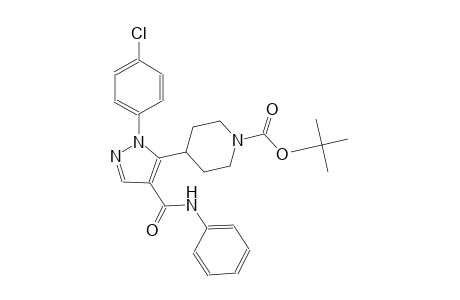 1-piperidinecarboxylic acid, 4-[1-(4-chlorophenyl)-4-[(phenylamino)carbonyl]-1H-pyrazol-5-yl]-, 1,1-dimethylethyl ester