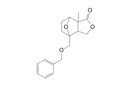 7-[(Benzyloxy)methyl]-2-methyl-4,10-dioxatricyclo[5.2.1.0(2,6)]decan-3-one