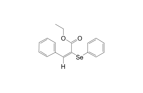(E)-ETHYL-2-(PHENYLSELENO)-3-PHENYL-2-PROPENOATE