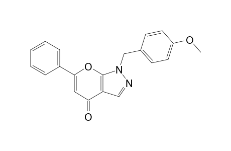 1-p-anisyl-6-phenyl-pyrano[2,3-c]pyrazol-4-one