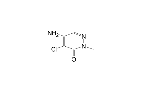 5-Amino-4-chloro-2-methyl-3(2H)-pyridazinone