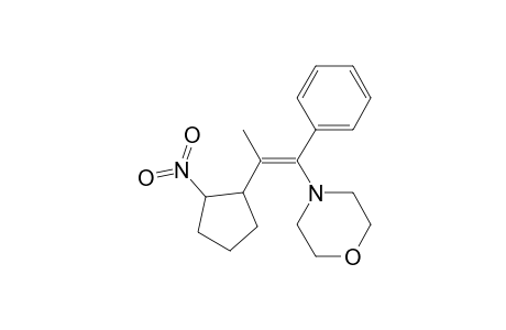 (Z)-1-(4-morpholinyl)-2-(2-nitrocyclopentyl)-1-phenyl-propene