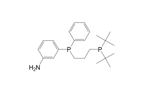 3-[3-ditert-butylphosphanylpropyl(phenyl)phosphanyl]aniline