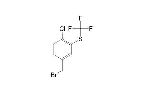 4-Chloro-3-(trifluoromethylthio)benzyl bromide