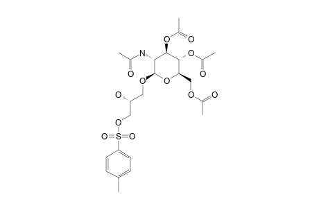 (2'S)-2'-HYDROXY-3'-TOSYLOXYPROPYL-3,4,6-TRI-O-ACETYL-2-ACETYLAMINO-2-DEOXY-BETA-D-GLUCOSIDE