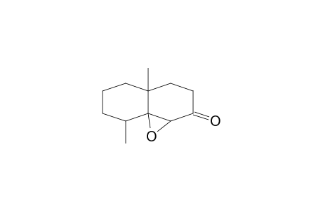 4a,8-Dimethyl-hexahydro-1ah-naphth(1,8a-B)oxiren-2(3H)-one