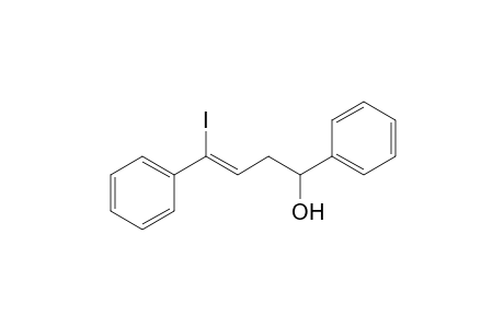 4-Iodo-1,4-diphenylbut-3-en-1-ol