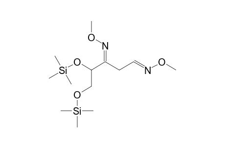 (1Z,3Z)-3-(Methoxyimino)-4,5-bis[(trimethylsilyl)oxy]pentanal o-methyloxime