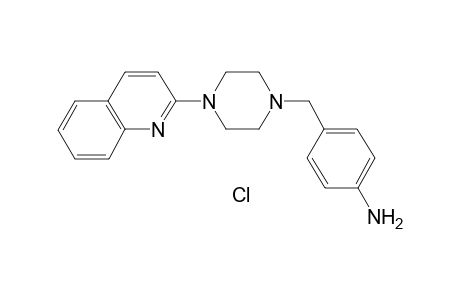 4-[(4-quinolin-2-ylpiperazin-1-yl)methyl]aniline hydrochloride