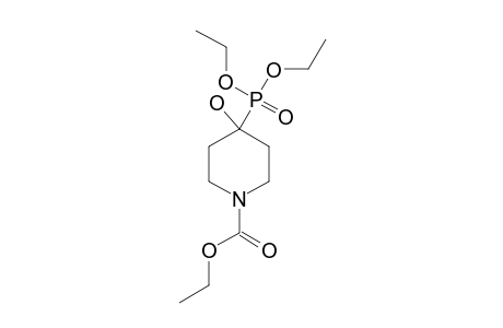 DIETHYL_(N-ETHOXYCARBONYL-4-HYDROXYPIPERIDIN-4-YL)-PHOSPHONATE