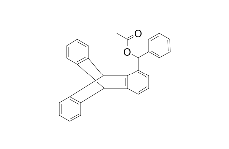 1-(.alpha.-Acetoxybenzyl)triptycene