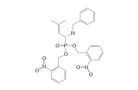 benzyl-[(1R)-1-bis[(2-nitrobenzyl)oxy]phosphoryl-3-methyl-but-2-enyl]amine