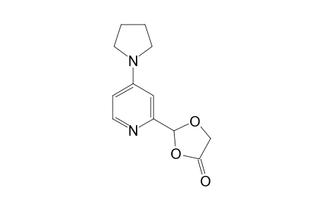 2-[4-(1-Pyrrolidylidinyl)pyridin-2-yl][1,3]dioxolanone