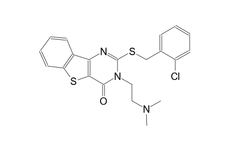 2-[(2-chlorobenzyl)sulfanyl]-3-[2-(dimethylamino)ethyl][1]benzothieno[3,2-d]pyrimidin-4(3H)-one