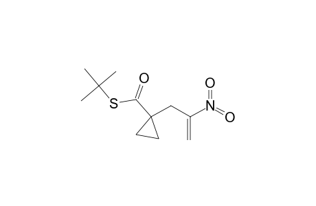 Cyclopropanecarbothioic acid, 1-(2-nitro-2-propenyl)-, S-(1,1-dimethylethyl) ester