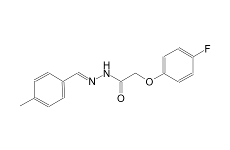2-(4-fluorophenoxy)-N'-[(E)-(4-methylphenyl)methylidene]acetohydrazide