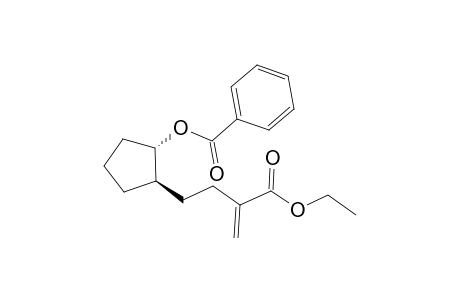 Benzoic acid (1S,2R)-2-(3-ethoxycarbonyl-but-3-enyl)-cyclopentyl ester