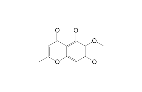 PISONIN_B;5,7-DIHYDROXY-6-METHOXY-2-METHYLCHROMONE