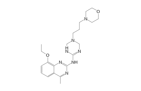 2-quinazolinamine, 8-ethoxy-4-methyl-N-[1,4,5,6-tetrahydro-5-[3-(4-morpholinyl)propyl]-1,3,5-triazin-2-yl]-