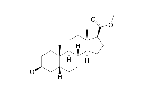 METHYL-3-BETA-HYDROXY-5-BETA-ANDROSTAN-17-BETA-CARBOXYLATE