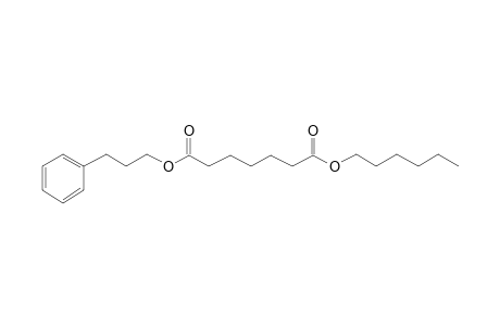 Pimelic acid, hexyl 3-phenylpropyl ester