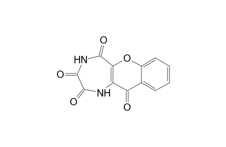 Benzopyrano[3,2-e]-1,4-diazepine-2,3,5,11(1H,4H)-tetrone