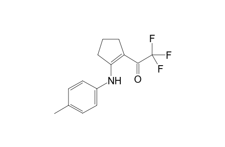 2-Trifluoroacetyl-1-(4-methylphenylamino)-cyclopentene