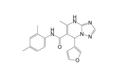 N-(2,4-dimethylphenyl)-7-(3-furyl)-5-methyl-4,7-dihydro[1,2,4]triazolo[1,5-a]pyrimidine-6-carboxamide