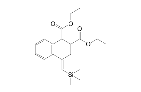(E)-1,2,3,4-Tetrahydro-4-[(trimethylsilyl)methylene]naphthalenedicarboxylic acid diethyl ester