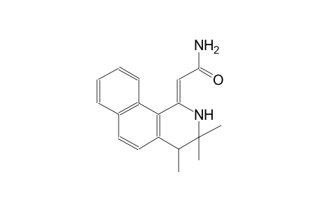 ethanamide, 2-(3,4-dihydro-3,3,4-trimethylbenz[h]isoquinolin-1(2H)-ylidene)-, (2Z)-