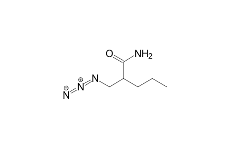 (-)-.alpha.-Azidomethylpentanamide