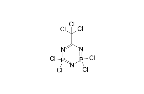 2,2,4,4-Tetrachloro-6-trichloromethyl-1,3,5,2lambda5,4lambda5-triazadiphosphorine